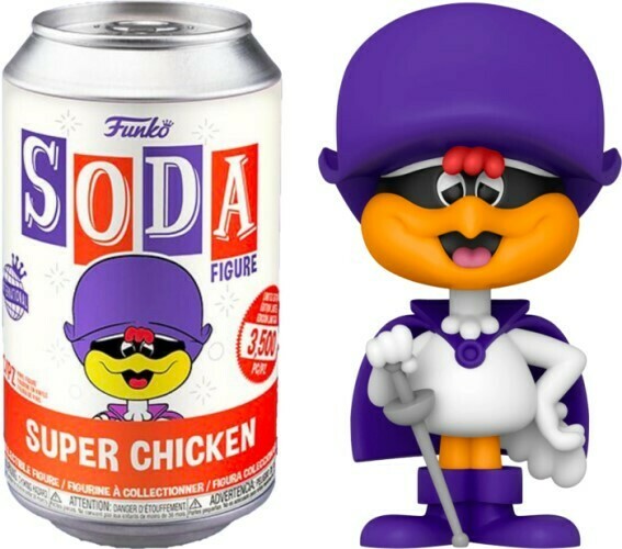 SUPER CHICKEN (LE 2,900) (COMMON/NOT SEALED) (INTERNATIONAL) FUNKO SODA FIGURE