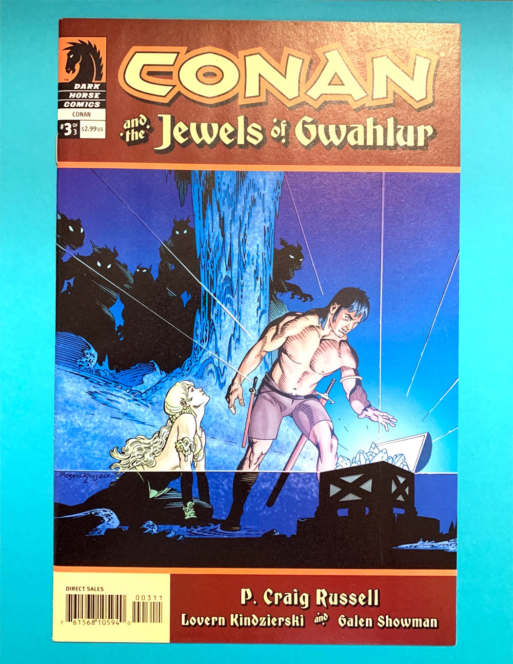 CONAN AND THE JEWELS OF GWAHLUR ISSUE #3