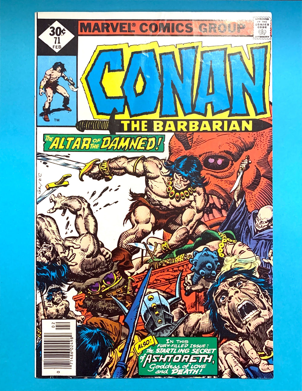 CONAN THE BARBARIAN ISSUE #71 VOL #1