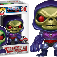 TERROR CLAWS SKELETOR #39 (METALLIC) (RETRO) (SPECIAL EDITION STICKER) (MOTU) FUNKO POP