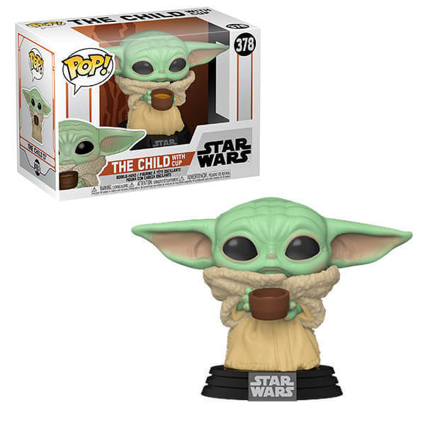 THE CHILD #378 (W/ CUP) (THE MANDALORIAN) (GROGU) (STAR WARS) FUNKO POP
