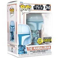 
              FUNKO POP! STAR WARS THE MANDALORIAN #345 (HOLOGRAPHIC / GLOW) (ENTERTAINMENT EARTH EXCLUSIVE STICKER)
            