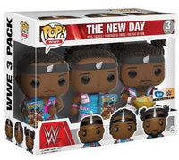 
              FUNKO POP! WWE THE NEW DAY: BIG E / XAVIER WOODS / KOFI KINGSTON (3-PACK) (F.Y.E. EXCLUSIVE STICKER)
            