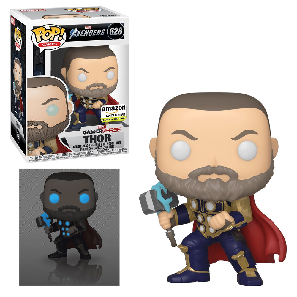 THOR #628 (GLOW) (AMAZON EXCLUSIVE STICKER) (GAMERVERSE) (AVENGERS) FUNKO POP