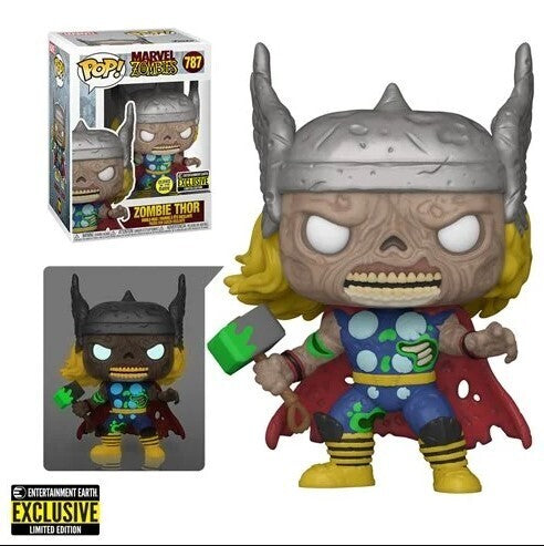 THOR #787 (ZOMBIE) (GLOW) (ENTERTAINMENT EARTH STICKER) FUNKO POP