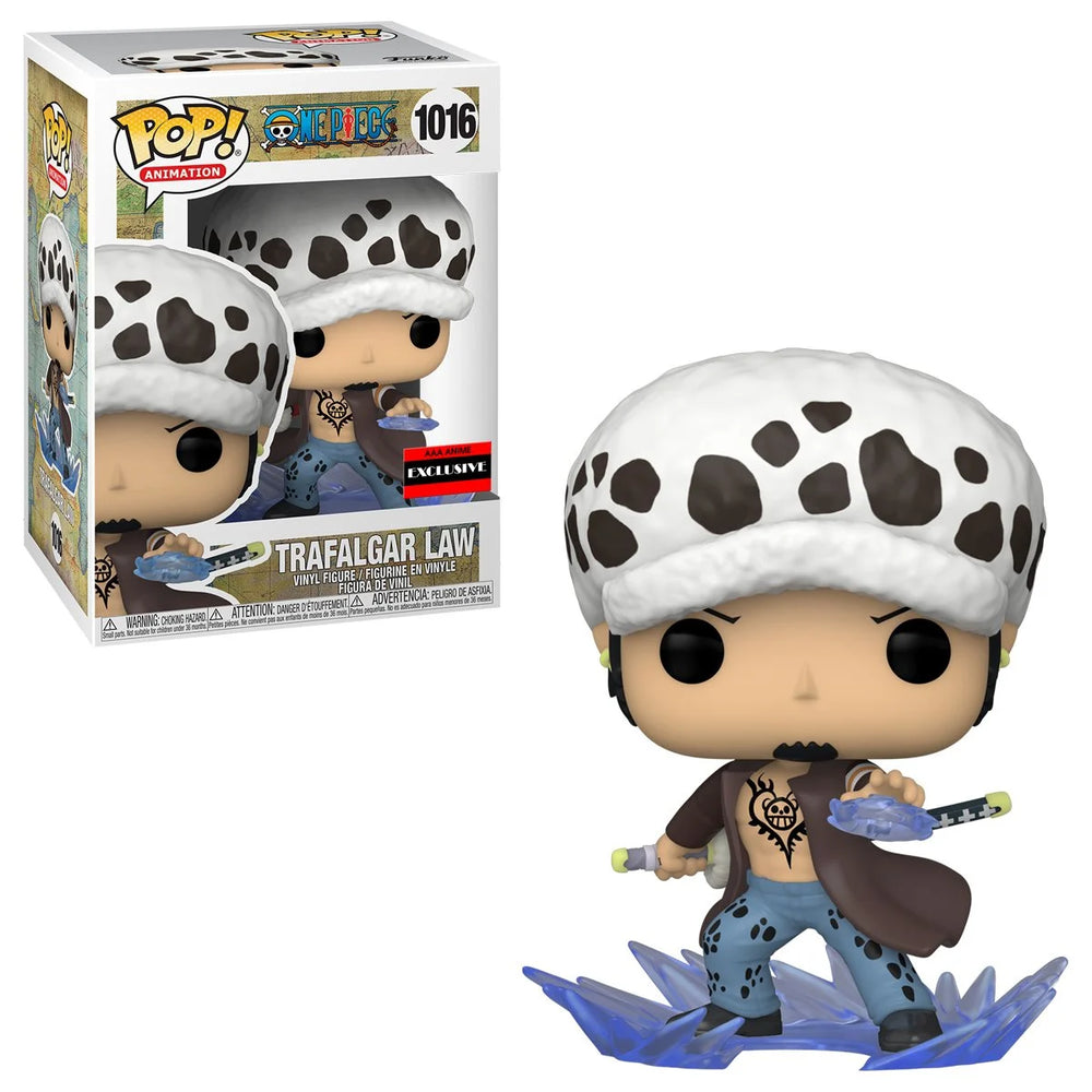 TRAFALGAR LAW #1016 (ONE PIECE) (AAA EXCLUSIVE STICKER) FUNKO POP