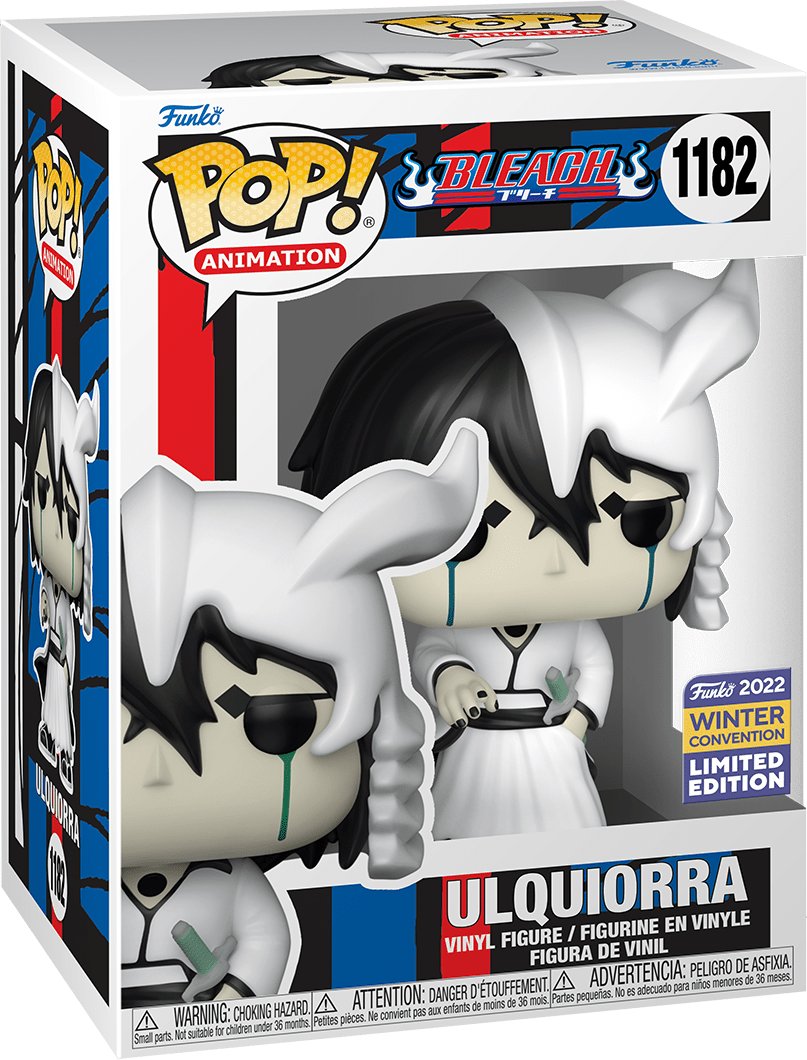 ULQUIORRA #1182 (2022 WINTER CONVENTION STICKER) (BLEACH) FUNKO POP