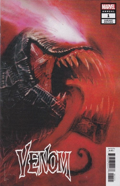VENOM ISSUE #1 VOL #4 (ANNUAL) (BILL SIENKIEWICZ VARIANT COVER) (DECEMBER 2018)