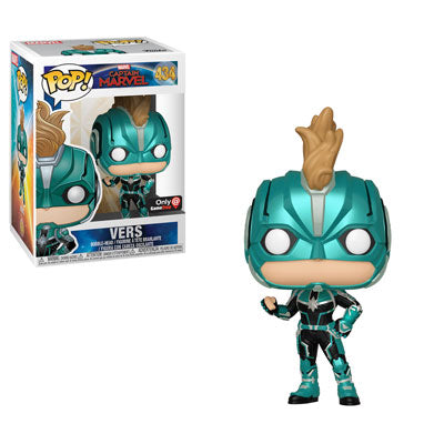 VERS #434 (GAMESTOP EXCLUSIVE STICKER) (CAPTAIN MARVEL) FUNKO POP