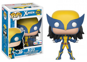 FUNKO POP! MARVEL X-MEN: X-23 #230 (TOYS R US EXCLUSIVE STICKER) (📌CONDITION 9.5)
