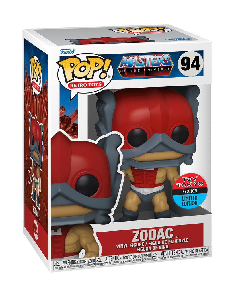ZODAC #94 (RETRO) (2021 TOY TOKYO NYCC STICKER) (MOTU) FUNKO POP