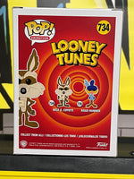 
              WILE E. COYOTE #734 (FUNKO-SHOP STICKER) (LOONEY TUNES) FUNKO POP
            