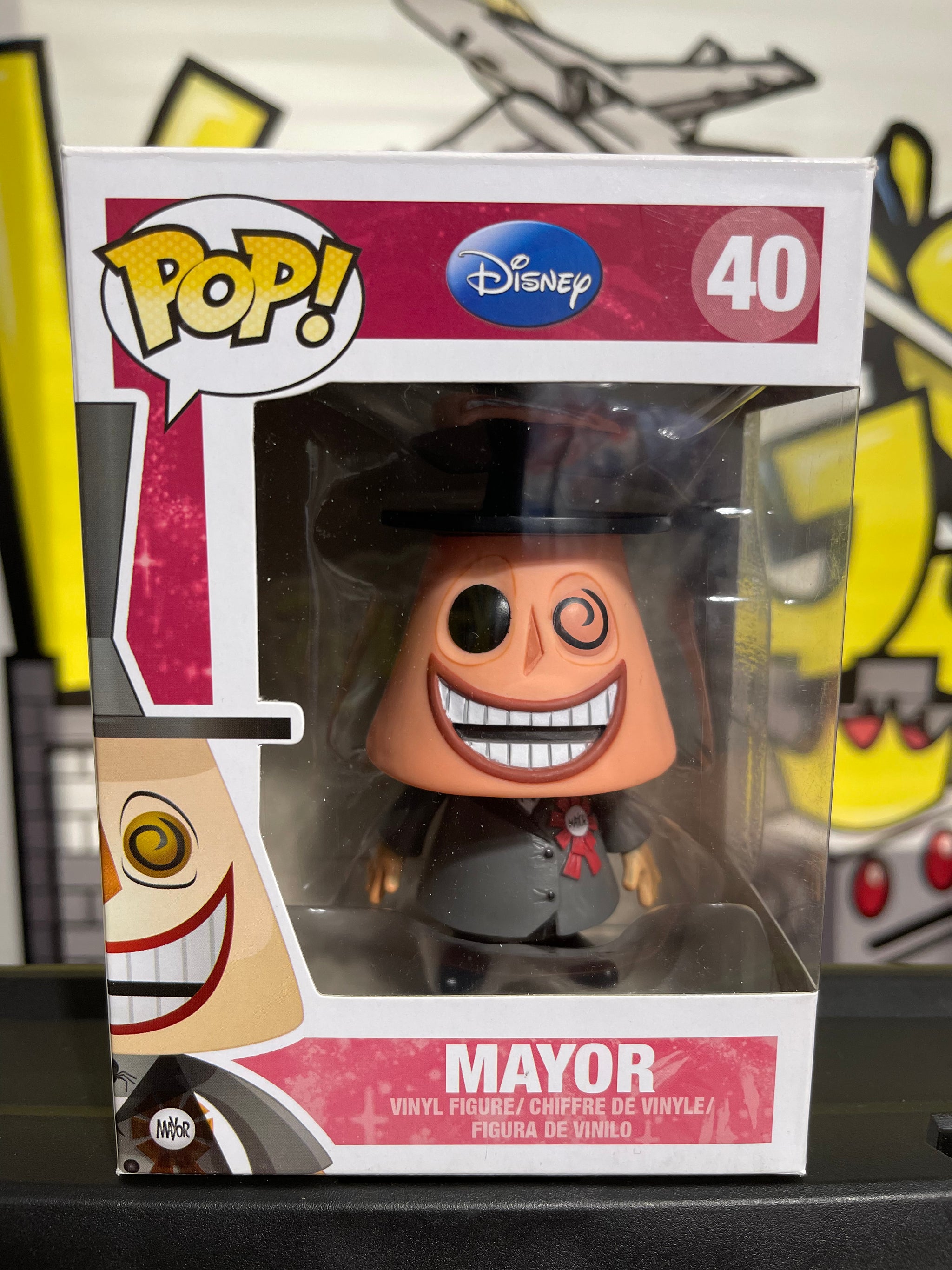Funko pop nightmare before christmas mayor shop